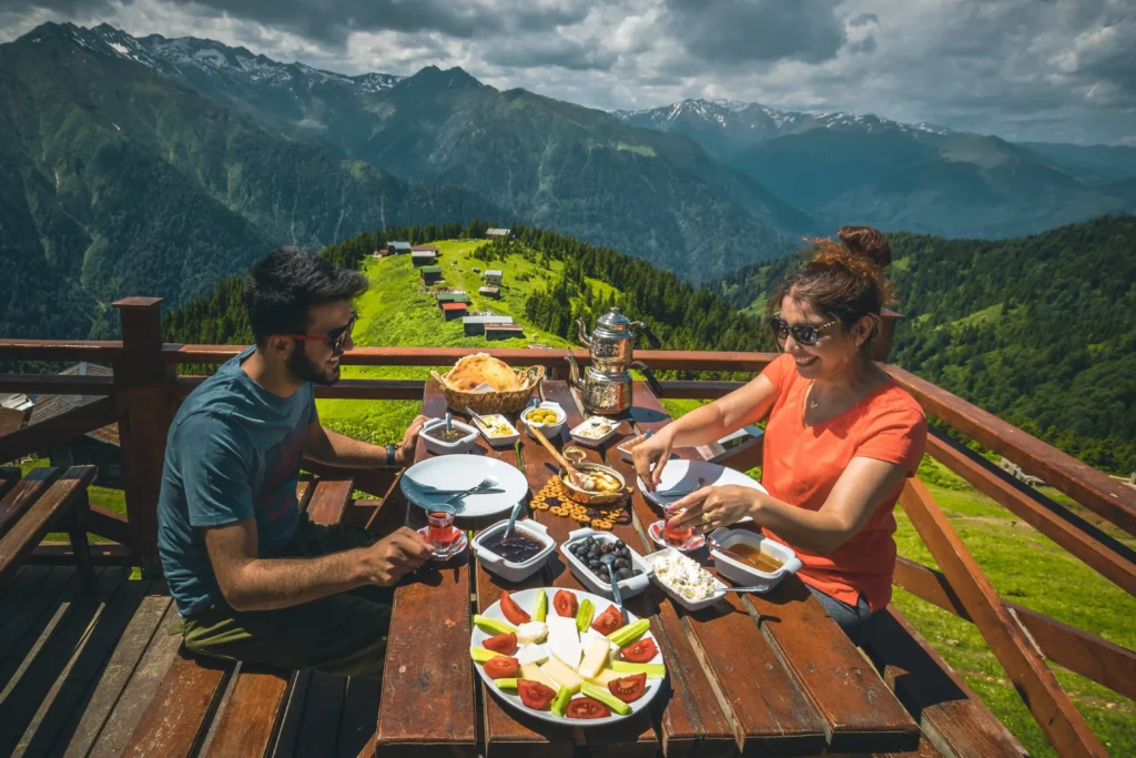 karadeniz serpme kahvaltisi rize