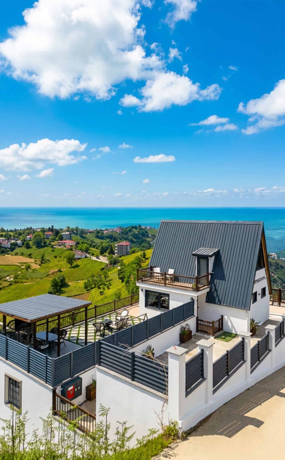 Rize Meona Private Villa lüks konaklama birimi dış görünüşü ve rezervasyon detayları.