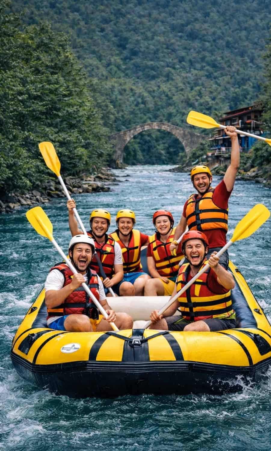 Fırtına Vadisi'nde rafting ve macera aktiviteleri: Meona Villa'ya yakın gezi noktaları.